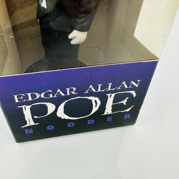 Edgar Allen Poe Bobblehead Nodder by Accoutrements Bobblehead Doll Vintage 2004 - Picture 2 of 9